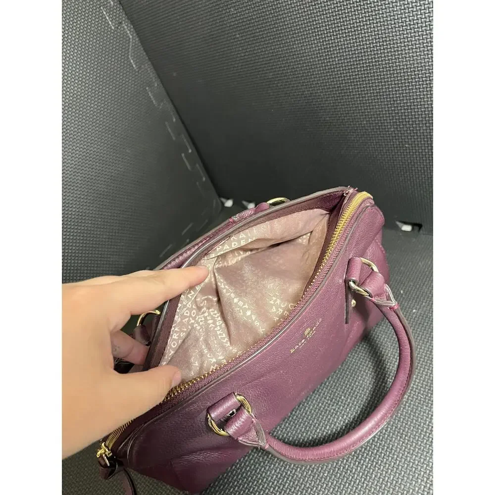 Kate Spade New York Brighton Park Small Felix Leather Wine‎ Purple Purse